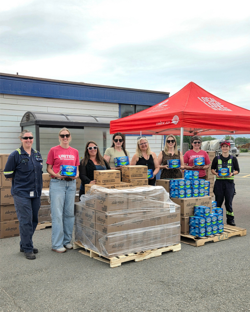 65,000 menstrual products headed to Thompson-Nicola-Cariboo